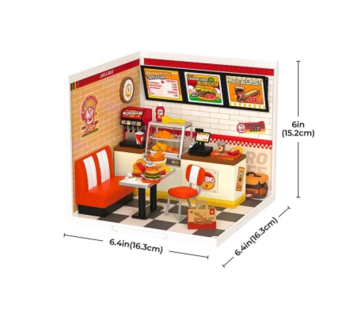 Robotime Конструктор Robotime Rolife 3D Бургери Yum Yum (DW010)