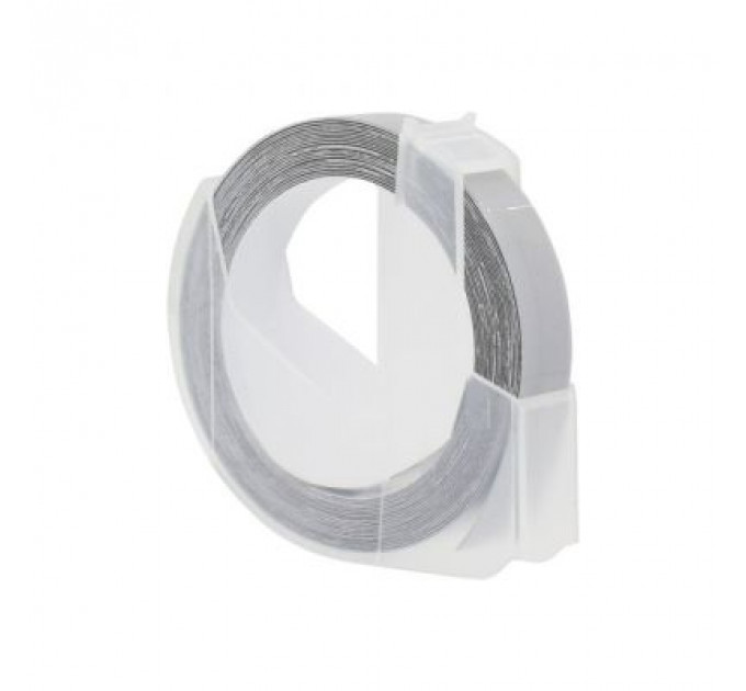 Стрічка для принтера етикеток UKRMARK D-520101-CL, 9 мм х 3 м, transparent, сумісна з DYMO 520101 (900377)
