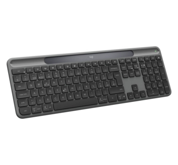 Logitech Клавіатура Logitech Slim Solar+ Bluetooth Graphite (920-013764)