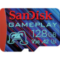 SanDisk Карта пам'яті SanDisk 128GB microSD class 10 UHS-I U3 V30 A2 GamePlay (SDSQXAA-128G-GN6XN)