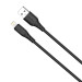 ColorWay Кабель ColorWay USB - Lightning (M/M), textured PVC, 3А, 1 м, Black (CW-CBUL094-BK)