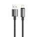 ColorWay Кабель ColorWay USB - Lightning (M/M), zinc alloy braided, 3А, 2 м, Black (CW-CBUL099-BK)