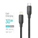 ColorWay Кабель ColorWay USB Type-C - Lightning (M/M), TPE embossed, 3А, 2 м, Black (CW-CBPDCL102-BK)