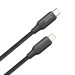 ColorWay Кабель ColorWay USB Type-C - Lightning (M/M), TPE embossed, 3А, 2 м, Black (CW-CBPDCL102-BK)