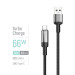 ColorWay Кабель ColorWay USB - USB Type-C (M/M), braided wire, 6А, 1 м, Black (CW-CBUC096-BK)