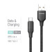 ColorWay Кабель ColorWay USB - USB Type-C (M/M), TPE embossed, 3А, 2 м, Black (CW-CBUC102-BK)