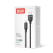 ColorWay Кабель ColorWay USB - USB Type-C (M/M), TPE embossed, 3А, 2 м, Black (CW-CBUC102-BK)