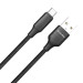 ColorWay Кабель ColorWay USB - USB Type-C (M/M), TPE embossed, 3А, 2 м, Black (CW-CBUC102-BK)