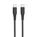 ColorWay Кабель ColorWay USB Type-C - USB Type-C (M/M), textured PVC, 3А, 1 м, Black (CW-CBPDCC094-BK)