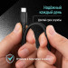 ColorWay Кабель ColorWay USB Type-C - USB Type-C (M/M), textured PVC, 3А, 1 м, Black (CW-CBPDCC094-BK)