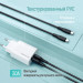ColorWay Кабель ColorWay USB Type-C - USB Type-C (M/M), textured PVC, 3А, 1 м, Black (CW-CBPDCC094-BK)