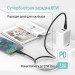 ColorWay Кабель ColorWay USB Type-C - USB Type-C (M/M), textured PVC, 3А, 1 м, Black (CW-CBPDCC094-BK)