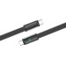 ColorWay Кабель ColorWay USB Type-C - USB Type-C (M/M), ultra-thin, 5А, 1 м, Black (CW-CBPDCC100-BK)