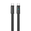 ColorWay Кабель ColorWay USB Type-C - USB Type-C (M/M), ultra-thin, 5А, 1 м, Black (CW-CBPDCC100-BK)