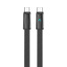 ColorWay Кабель ColorWay USB Type-C - USB Type-C (M/M), ultra-thin, 5А, 1 м, Black (CW-CBPDCC100-BK)
