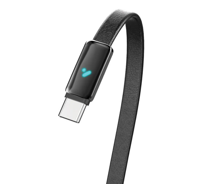 ColorWay Кабель ColorWay USB Type-C - USB Type-C (M/M), ultra-thin, 5А, 1 м, Black (CW-CBPDCC100-BK)