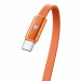 ColorWay Кабель ColorWay USB Type-C - USB Type-C (M/M), ultra-thin, 5А, 1 м, Orange (CW-CBPDCC100-OR)