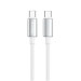 ColorWay Кабель ColorWay USB Type-C - USB Type-C (M/M), zinc alloy braided, 5А, 2 м, White (CW-CBPDCC099-WT)