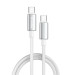 ColorWay Кабель ColorWay USB Type-C - USB Type-C (M/M), zinc alloy braided, 5А, 2 м, White (CW-CBPDCC099-WT)