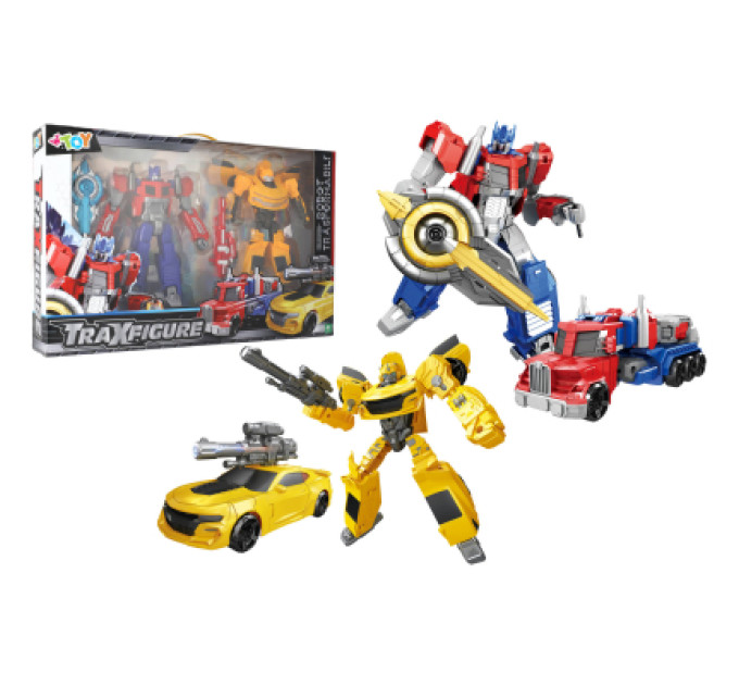 W'Toy Трансформер W'Toy Traxfigure Робот/автомобіль 2 в 1 (42440)