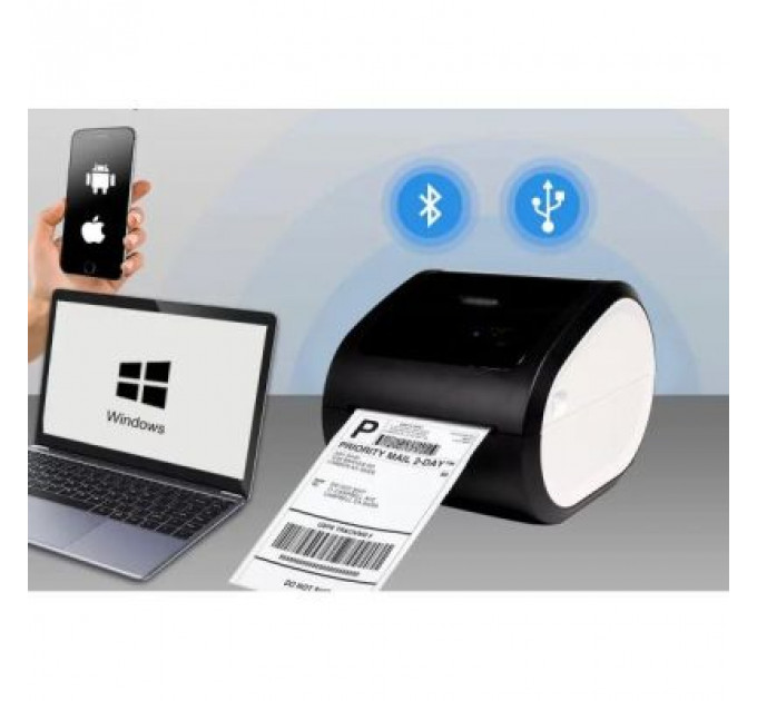 Принтер етикеток UKRMARK 520, USB, Bluetooth (900352)