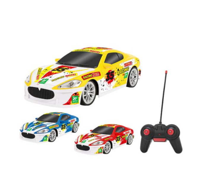 SPIDKO Радіокерована іграшка SPIDKO Sports car зі світлом 116, червоний (40997/3)