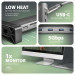 AXAGON Хаб концентратор AXAGON HMC-10HLS USB-C 5Гбіт/с 9in1 hub, сірий