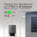 AXAGON Мережевий зарядний пристрій AXAGON ACU-PQ67, 2x port (USB + USB-C), PD3.0/QC4+/PPS/Apple, 67W, сірий