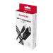 AXAGON Кабель AXAGON RVC-DPC USB-C-DisplayPort, 1.8m, 4K/60Hz, чорний