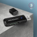 AXAGON Кардрідер AXAGON CRE-S2N SuperSpeed USB-A card reader