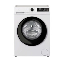 Пральна машина Candy ProWash 300 фронтальна, 9кг, 1400, A, 54.8см, дисплей, пара, інвертор, люк чорний, білий