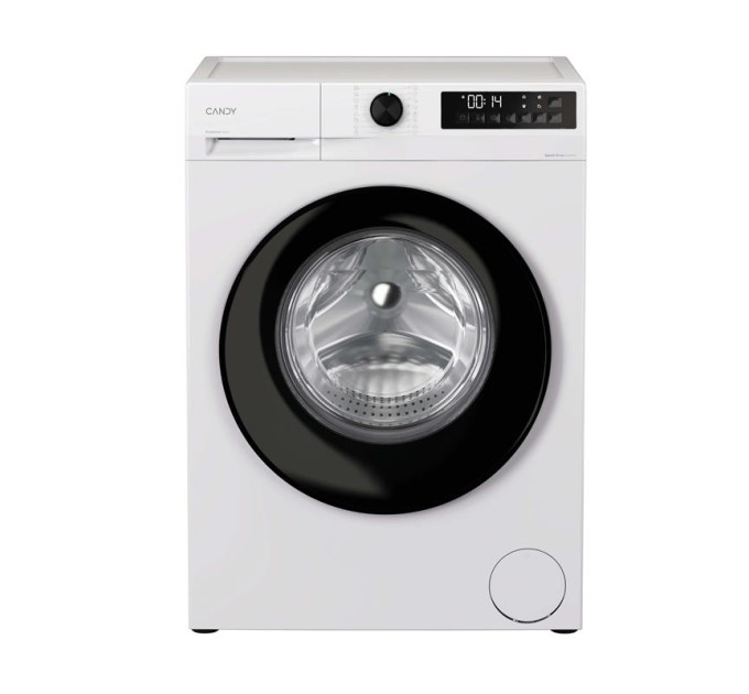Candy Пральна машина Candy ProWash 300 фронтальна, 9кг, 1400, A, 54.8см, дисплей, пара, інвертор, люк чорний, білий