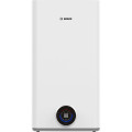 BOSCH CLIMATE Водонагрівач електр. BOSCH плаский слім Tronic 5500iT, 50л, 1.5кВт, ун. монтаж, електр. кер-ння, Wi-Fi, B, білий