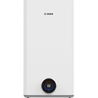 Водонагрівач електр. BOSCH плаский слім Tronic 5500iT, 50л, 1.5кВт, ун. монтаж, електр. кер-ння, Wi-Fi, B, білий