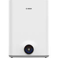Водонагрівач електр. BOSCH плаский слім Tronic 5500iT, 80л, 1.5кВт, ун. монтаж, електр. кер-ння, Wi-Fi, B, білий