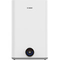 BOSCH CLIMATE Водонагрівач електр. BOSCH плаский слім Tronic 5500iT, 100л, 1.5кВт, ун. монтаж, електр. кер-ння, Wi-Fi, B, білий