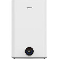 Водонагрівач електр. BOSCH плаский слім Tronic 5500iT, 100л, 1.5кВт, ун. монтаж, електр. кер-ння, Wi-Fi, B, білий