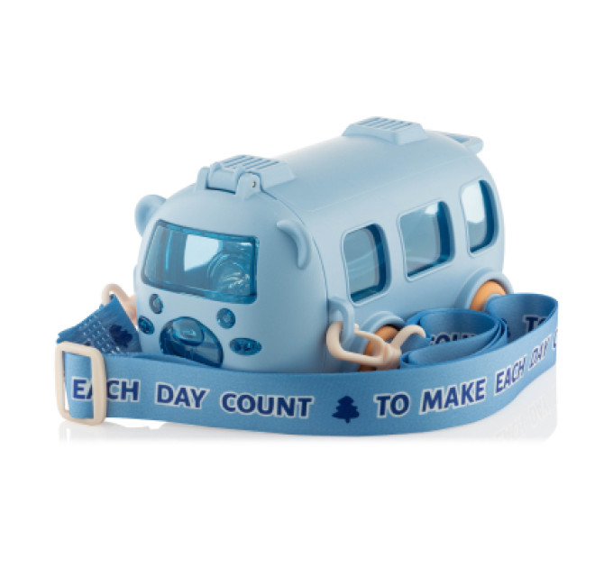 Ardesto Пляшка для води Ardesto Bear Bus 500мл блакитний (AR2250BB)