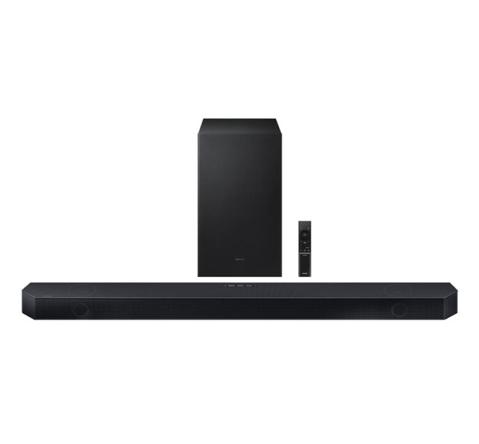 SAMSUNG Multimedia Саундбар Samsung HW-Q600H 3.1.2, BT, HDMI-eARC, Wi-Fi, саб, Dolby Atmos, чорний