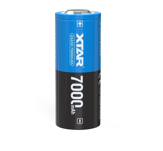 XTAR Акумулятор XTAR 26650P 7000 mAh 1 шт.