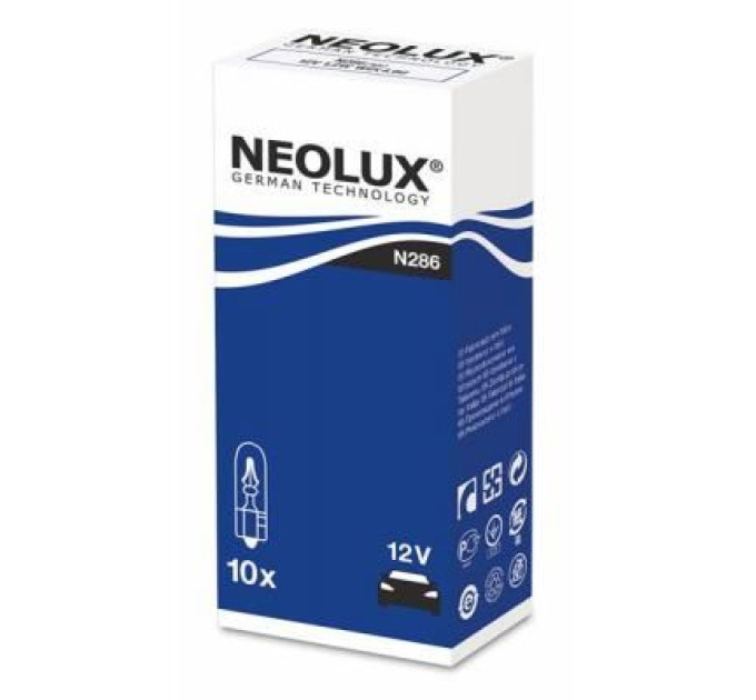 Neolux Автолампа Neolux Автолампа 1.2W (N286)