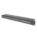 Digitus Патч-панель 19" 24xRJ-45 STP cat.6a, 1U, black Digitus (DN-91624S-EA-B)