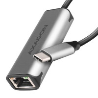 Мережевий адаптер AXAGON ADE-25RC SuperSpeed USB-C 2.5 gigabit, сірий