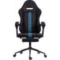 GT Racer Крісло ігрове GT Racer X-2331 Black/Blue (X-2331 Fabric Black/Blue)