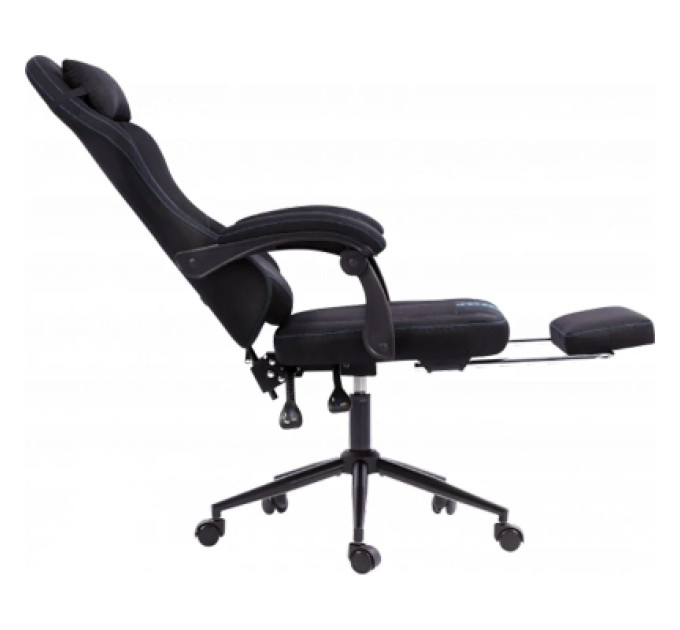 GT Racer Крісло ігрове GT Racer X-2331 Black/Blue (X-2331 Fabric Black/Blue)