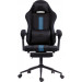GT Racer Крісло ігрове GT Racer X-2331 Black/Blue (X-2331 Fabric Black/Blue)