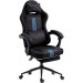 GT Racer Крісло ігрове GT Racer X-2331 Black/Blue (X-2331 Fabric Black/Blue)