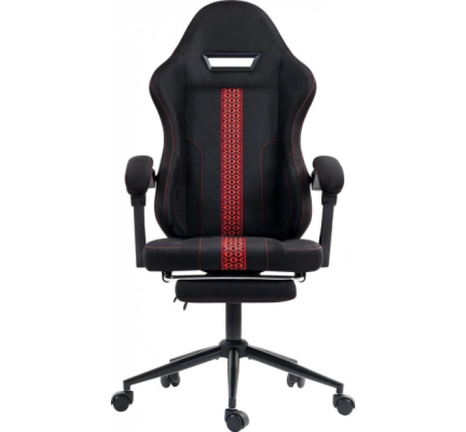 GT Racer Крісло ігрове GT Racer X-2331 Black/Red (X-2331 Fabric Black/Red)