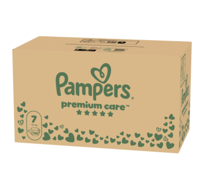 Pampers Підгузки Pampers Premium Care Розмір 7 (15+ кг) 120 шт (8006530223638)