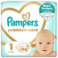 Pampers Підгузки Pampers Premium Care Розмір 1 (2-5 кг) 94 шт (8006530259187)